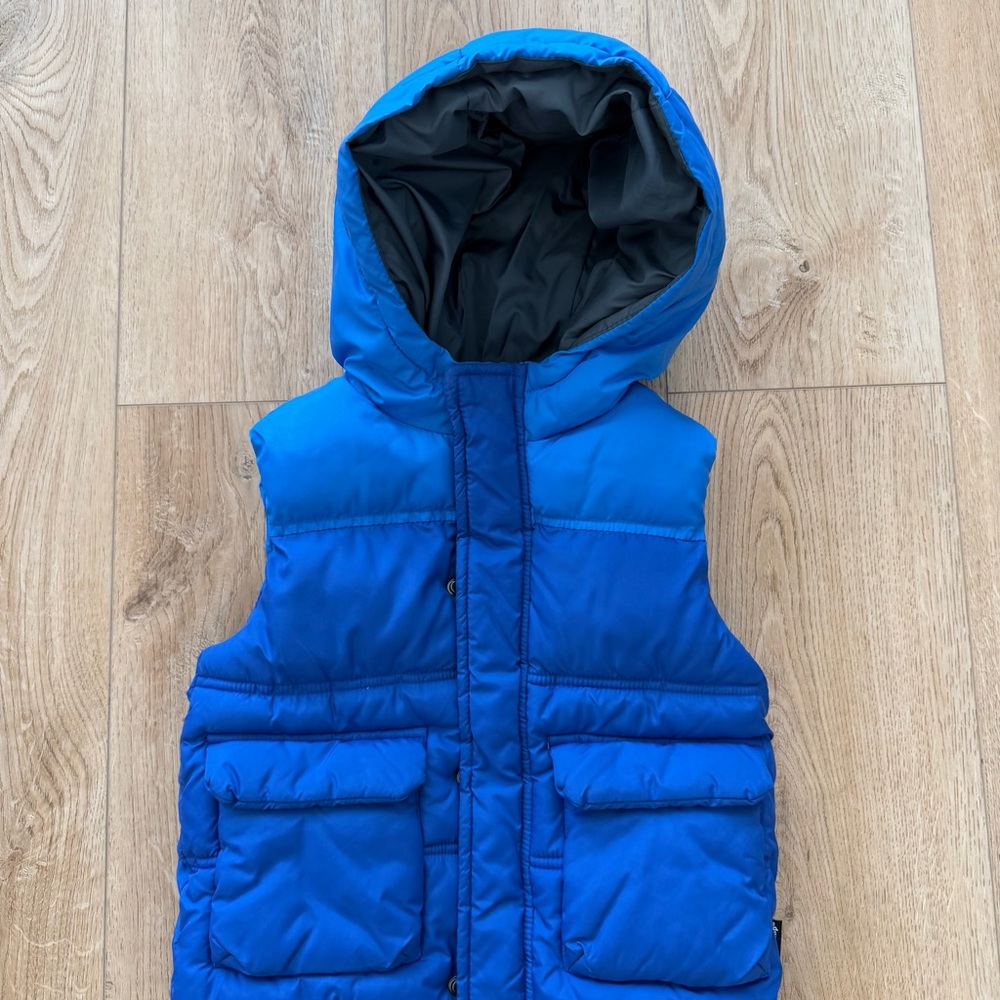 Zara Vibrant Blue Puffer Jacket